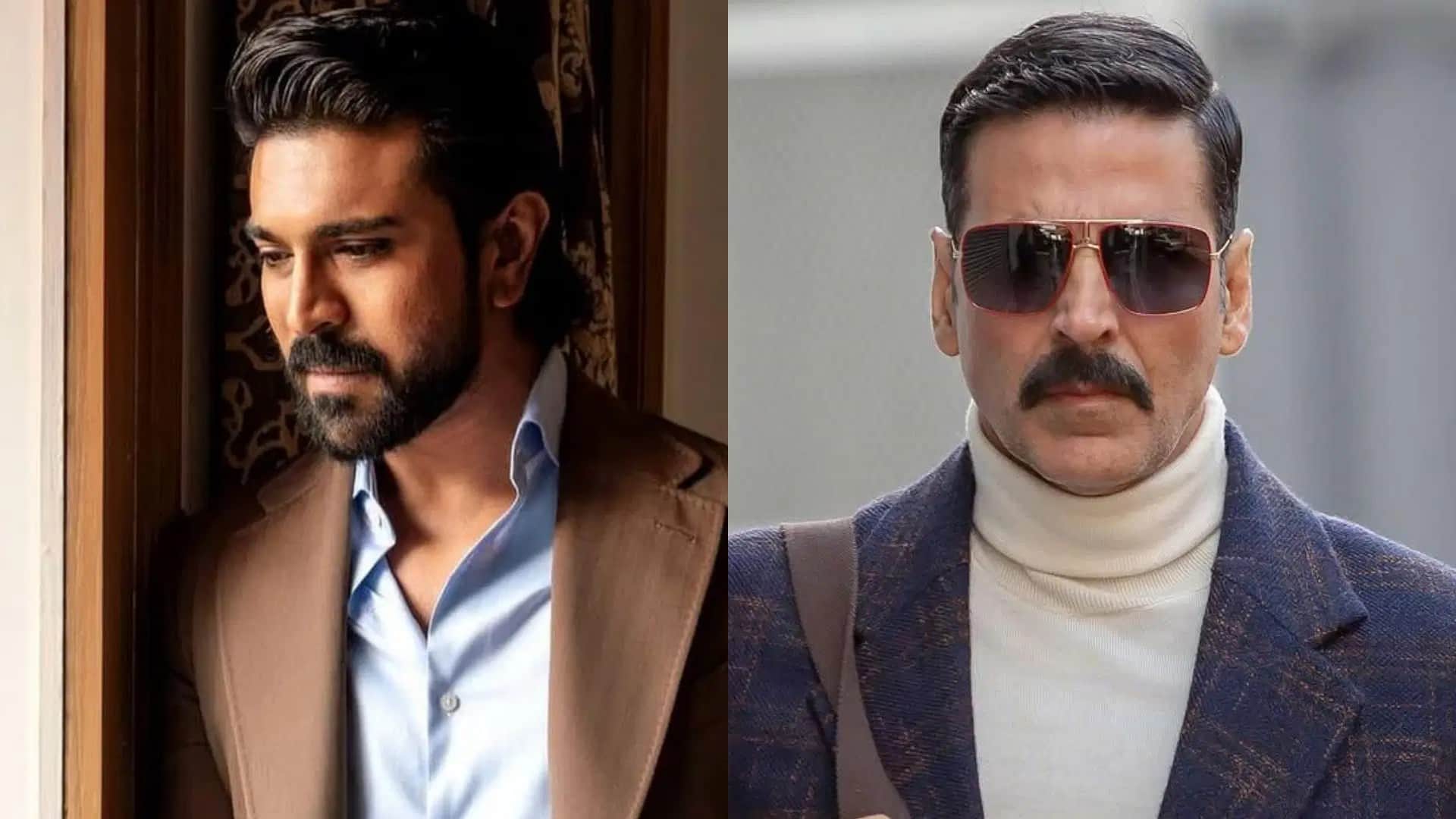 Ram Charan Photo Leaked from Bhooth Bangla Set Will He Appear on Screen with Akshay Kumar