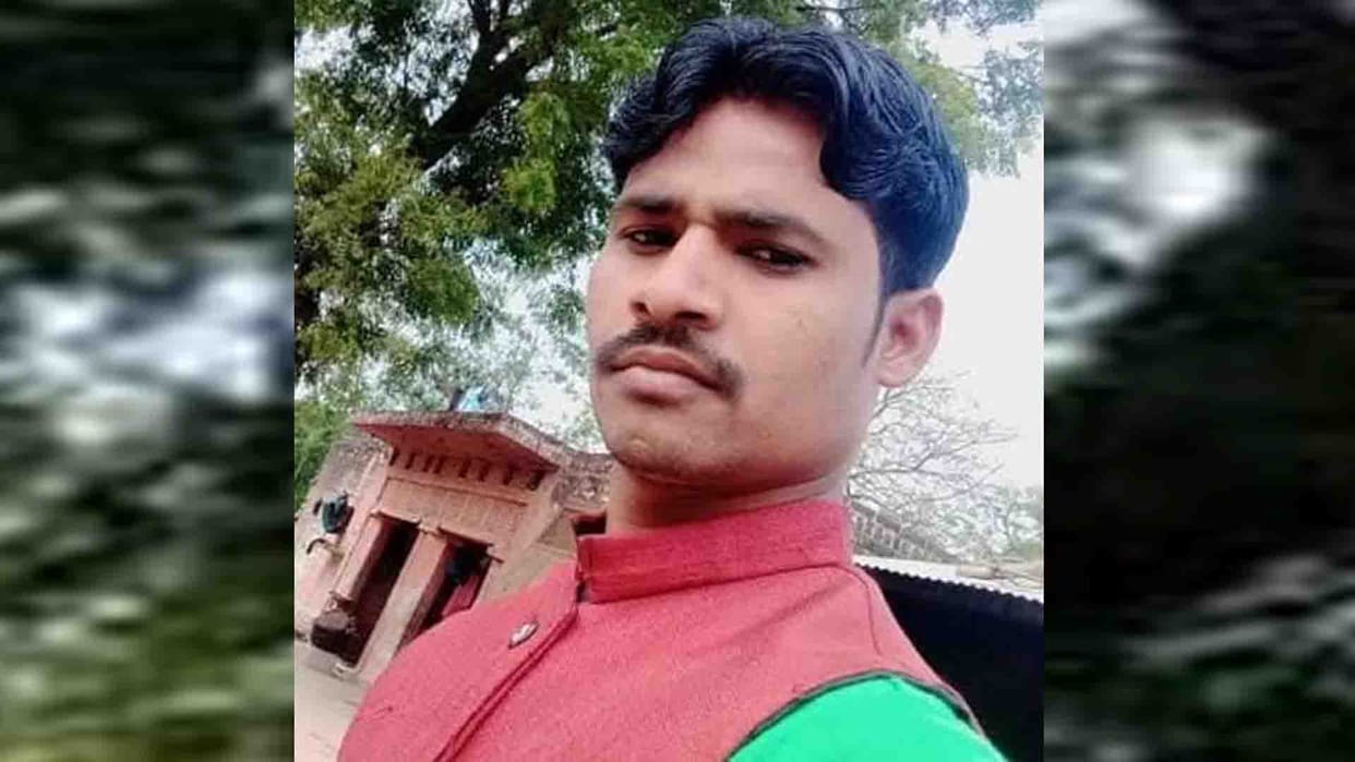 Talked on mobile and then committed suicide by jumping in front of a train