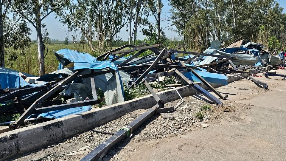 One lane of the highway opened at Shambhu border 20 km journey will be saved see photos