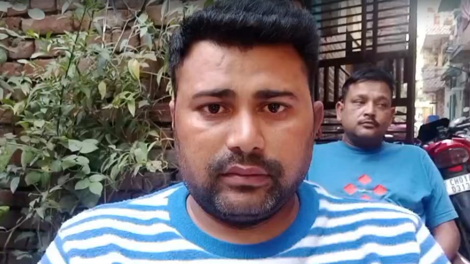 case of beating Chandigarh PU employee in police station