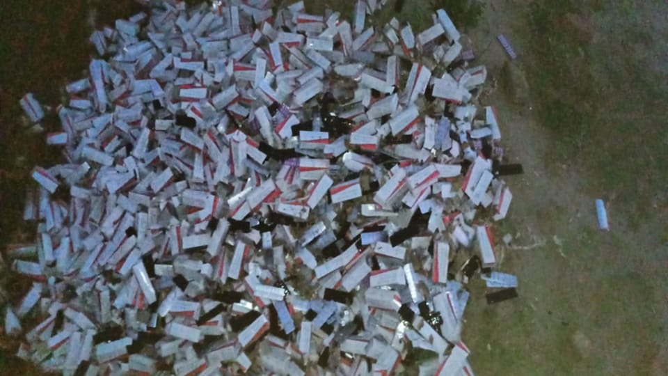 Medicines found in the drain outside DDU hospital