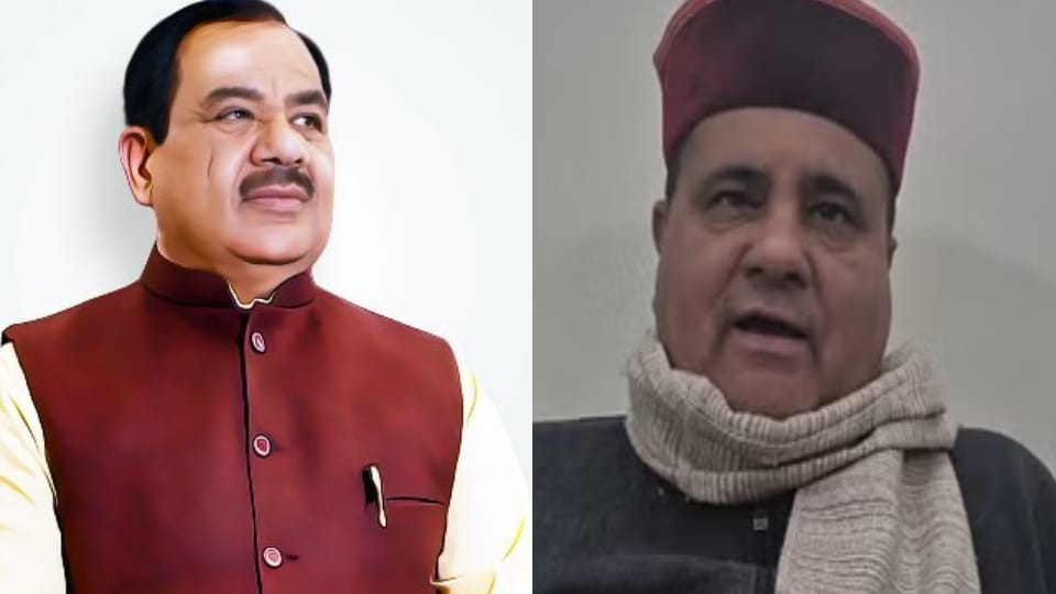 BJP state president Mahendra Bhatt takes a dig at Harak Singh Rawat saying he cannot stay in any party