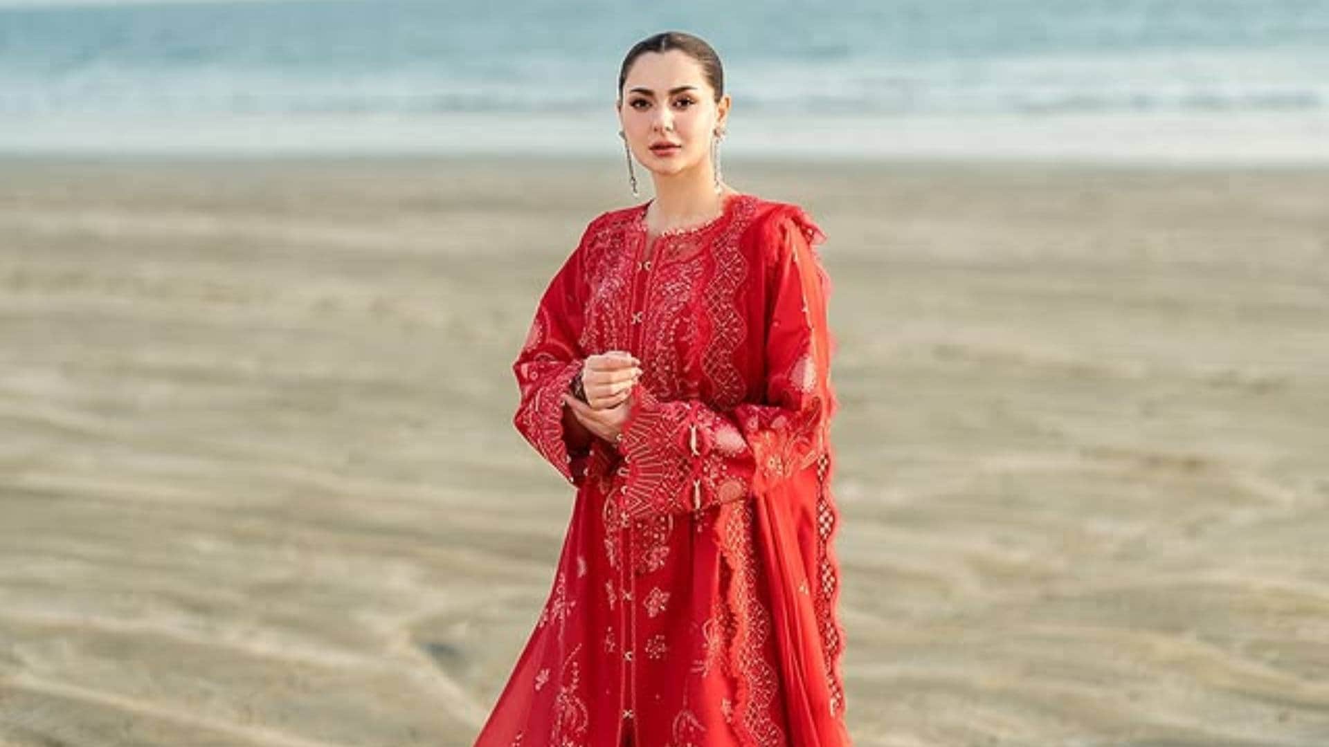 Hania Aamir Pakistani suits are the best for this Eid you must try them too see the pictures here disprj