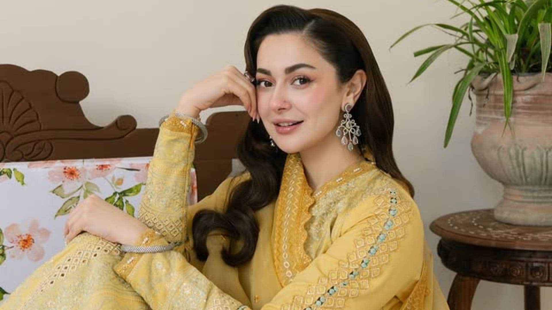 Hania Aamir Pakistani suits are the best for this Eid you must try them too see the pictures here disprj