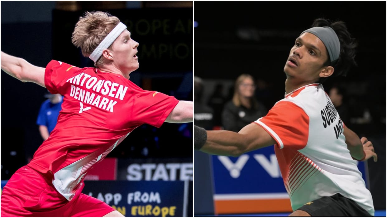 India Sankar Subramanian Stuns World No. 2 badminton player Anders Antonsen In Swiss Open Pre Quarter-Finals