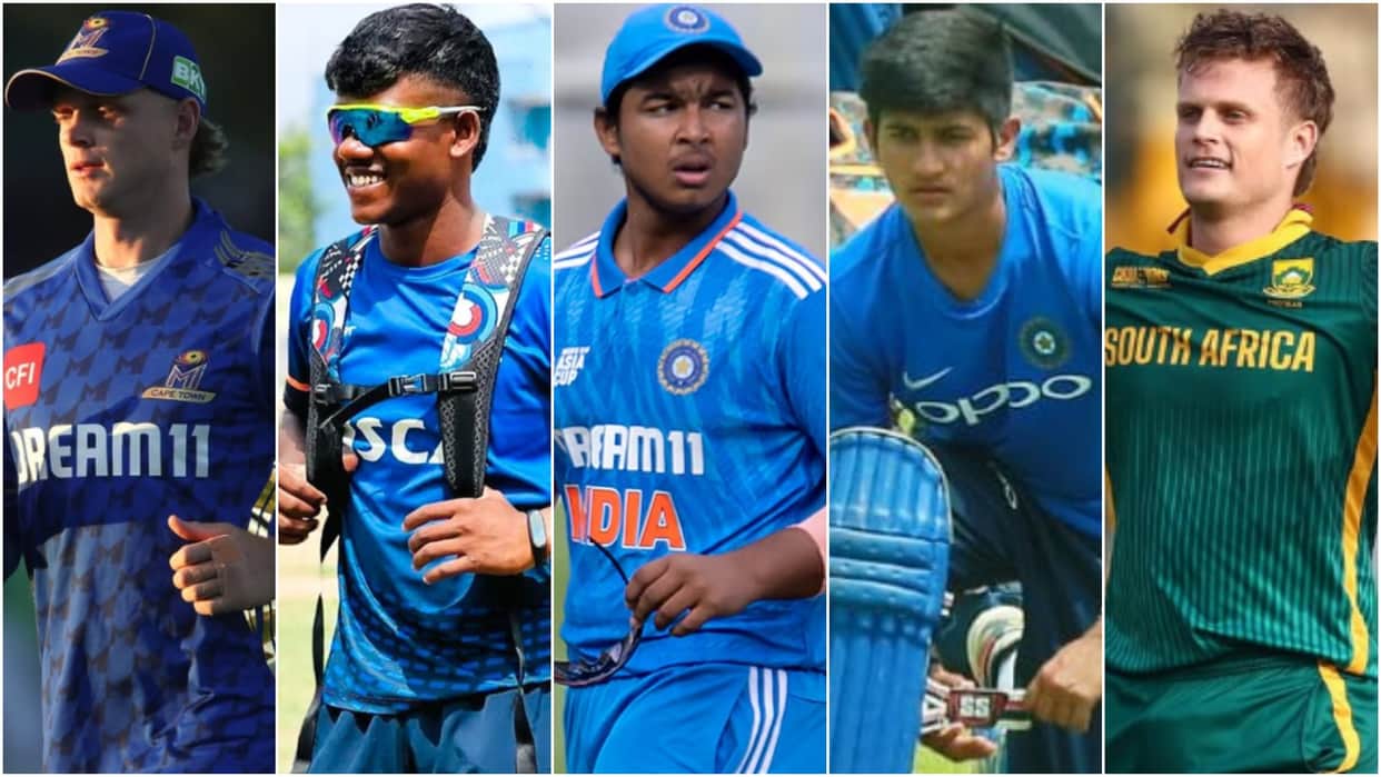 IPL 2025 Rising Players List First IPL Season Vaibhav Suryavanshi Suryansh Shedge Ryan Rickelton Priyansh Arya