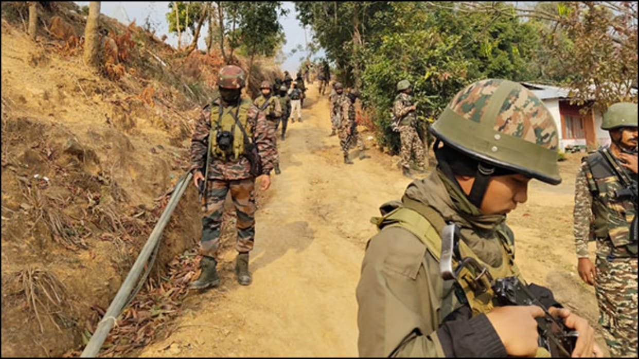 9 members of several banned outfits held in Manipur Latest News Update