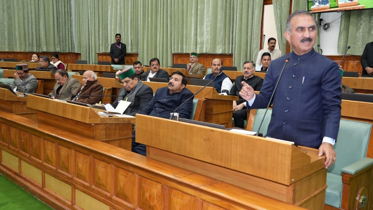 CM Sukhu said Himachal is facing economic crisis due to financial mismanagement of previous government