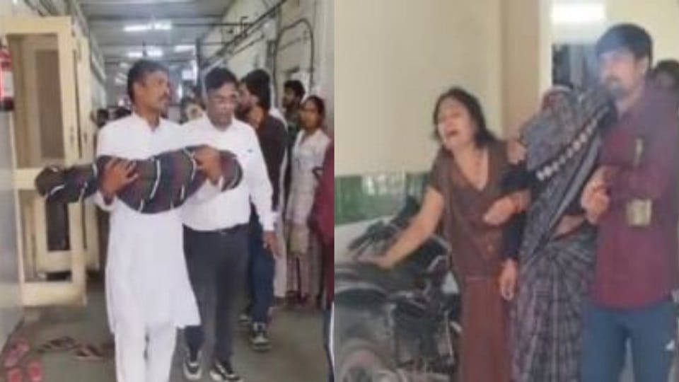 Uproar over the death of a girl child in SN Medical College condition deteriorated after surgery
