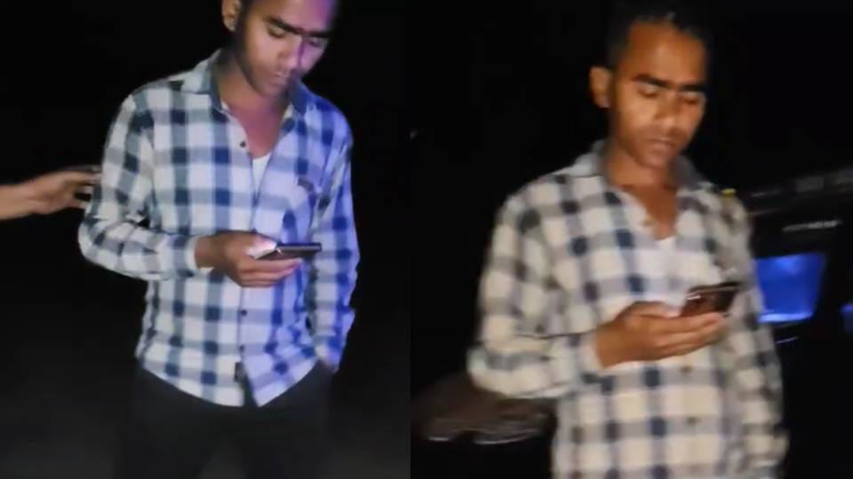 people caught constable posted in PRV with girl at midnight In Sitapur