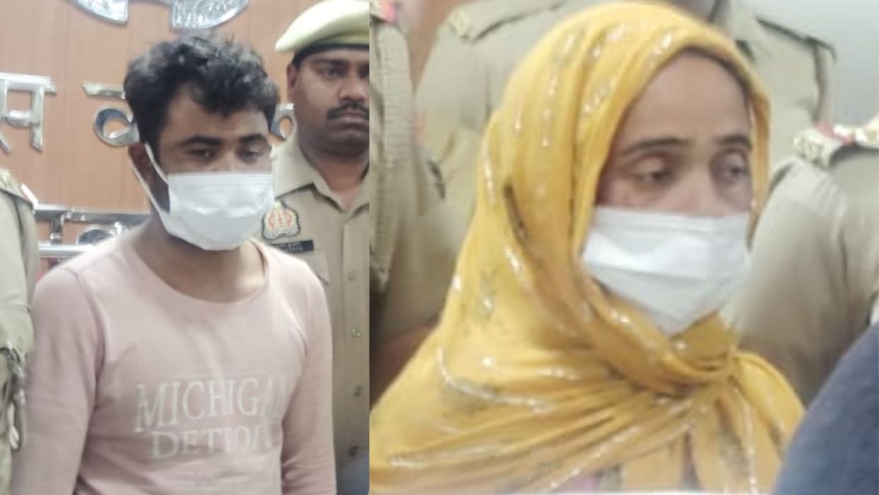 Bisrakh police arrested husband and wife who kidnapped a one and a half year old girl