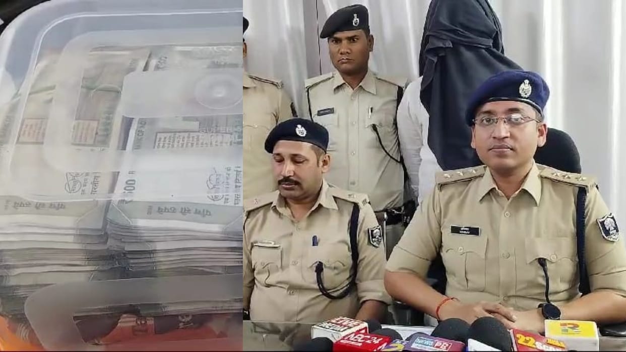 Bihar News : Third accused arrested in one crore robbery case Kankarbagh Patna bihar police