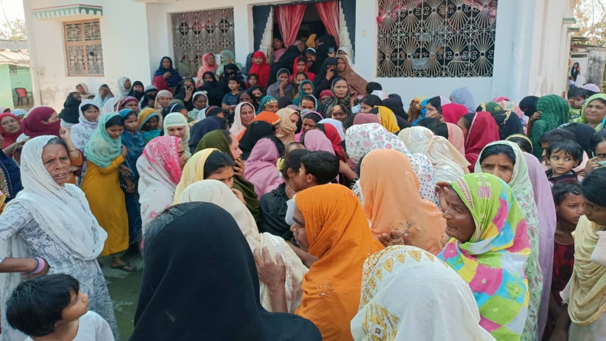 Bihar News youth from Gopalganj returning from Jordan died at Lucknow airport mourning spread in village