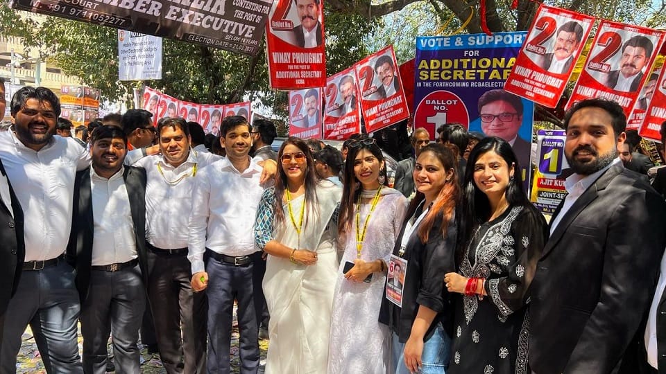 Conduct of Bar Association elections of seven district courts and Delhi High Court