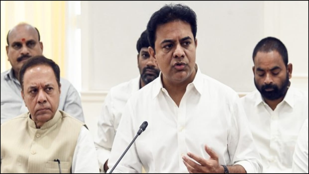 BRS leader K T Rama Rao serves legal notice to Union Minister Sanjay Kumar demand apology