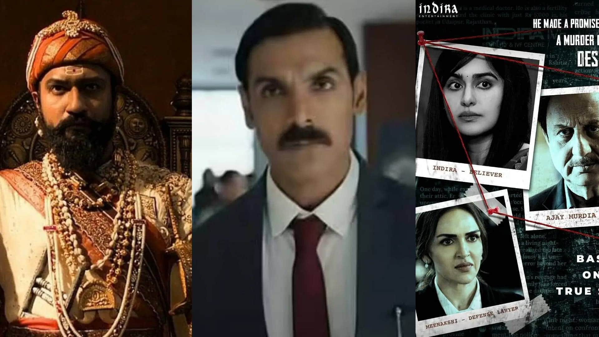 Box Office Report Friday chhaava day 36 the Diplomat day 8 Tumko Meri Kasam day 1 films total collections