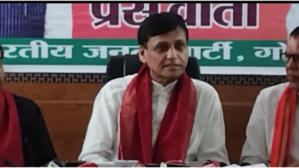 Cabinet Minister Nityanand Rai said in Gorakhpur, a grand temple of Maa Janaki is also there in Mithila of Bih