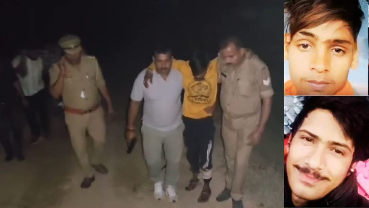Ghazipur Double Murder Two miscreants arrested in police encounter