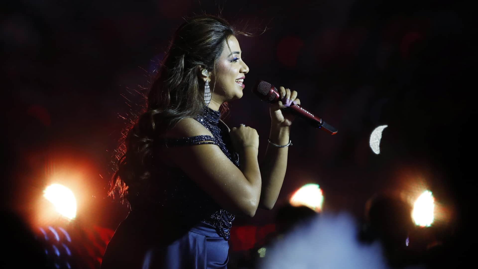 IPL 2025 Opening Ceremony Celebrities Performance Photos Disha Patani Shreya Ghoshal Karan Aujla
