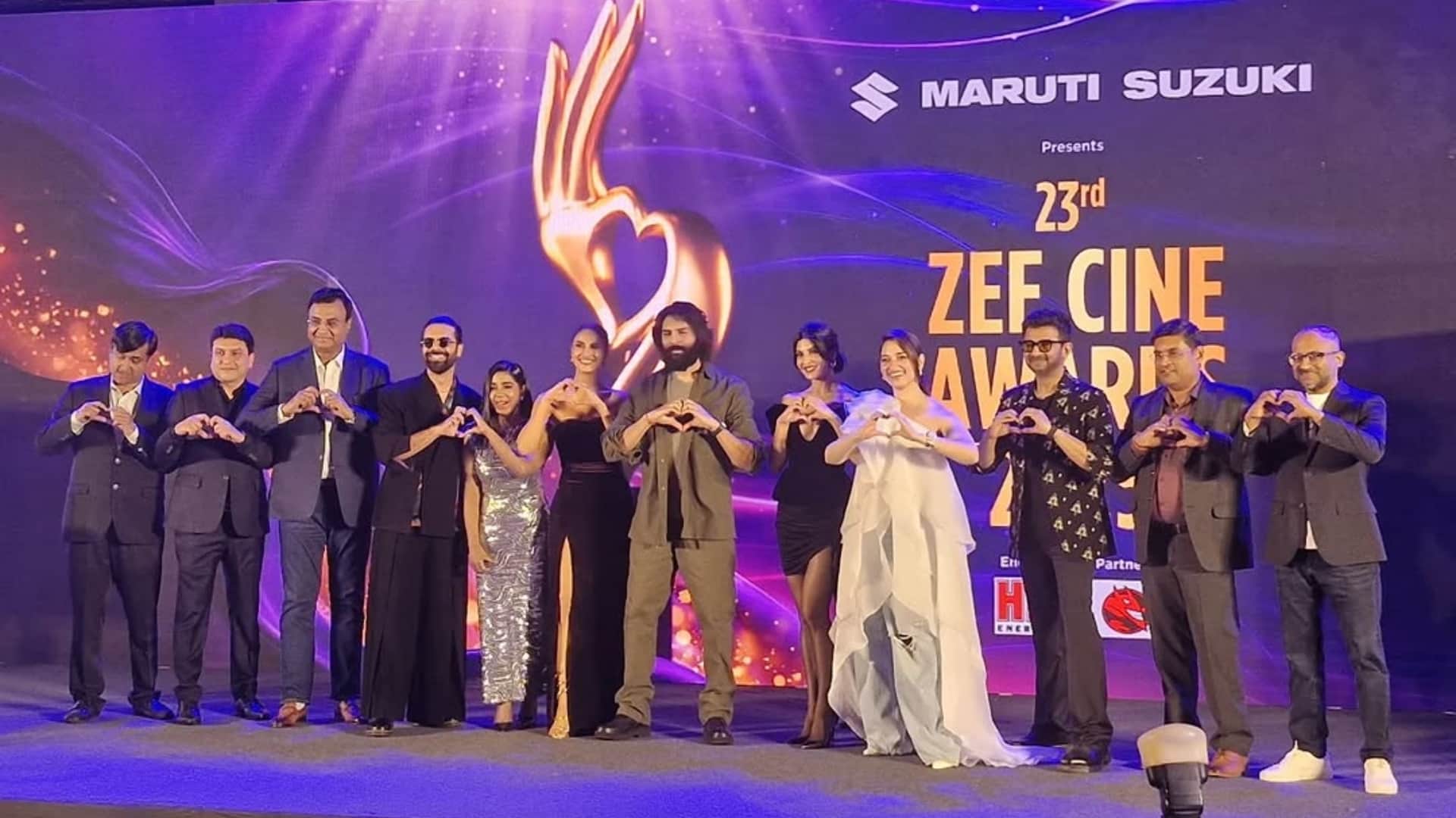 23rd Zee Cine Awards New Trophy Design Unveiled with Fantertainment Theme Kartik Aaryan Tamannaah Bhatia More