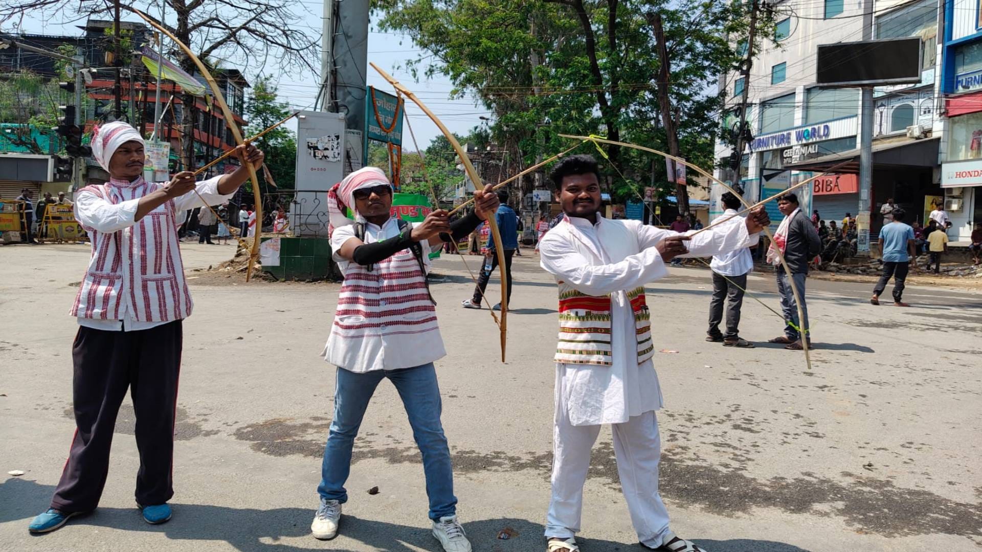 Ranchi Anger among tribal society against construction of Sirmatoli flyover ramp calling Ranchi bandh