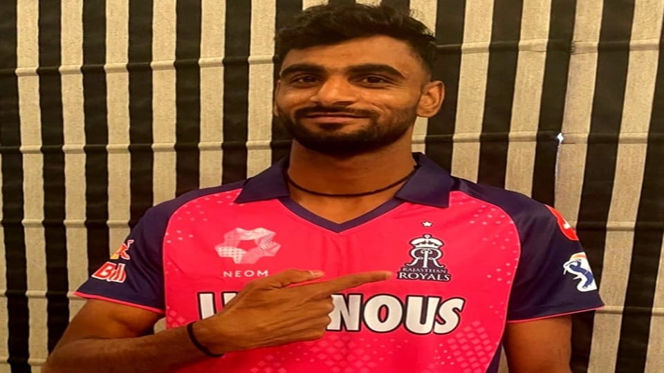 Tirath of Hathras was selected in Rajasthan Royals