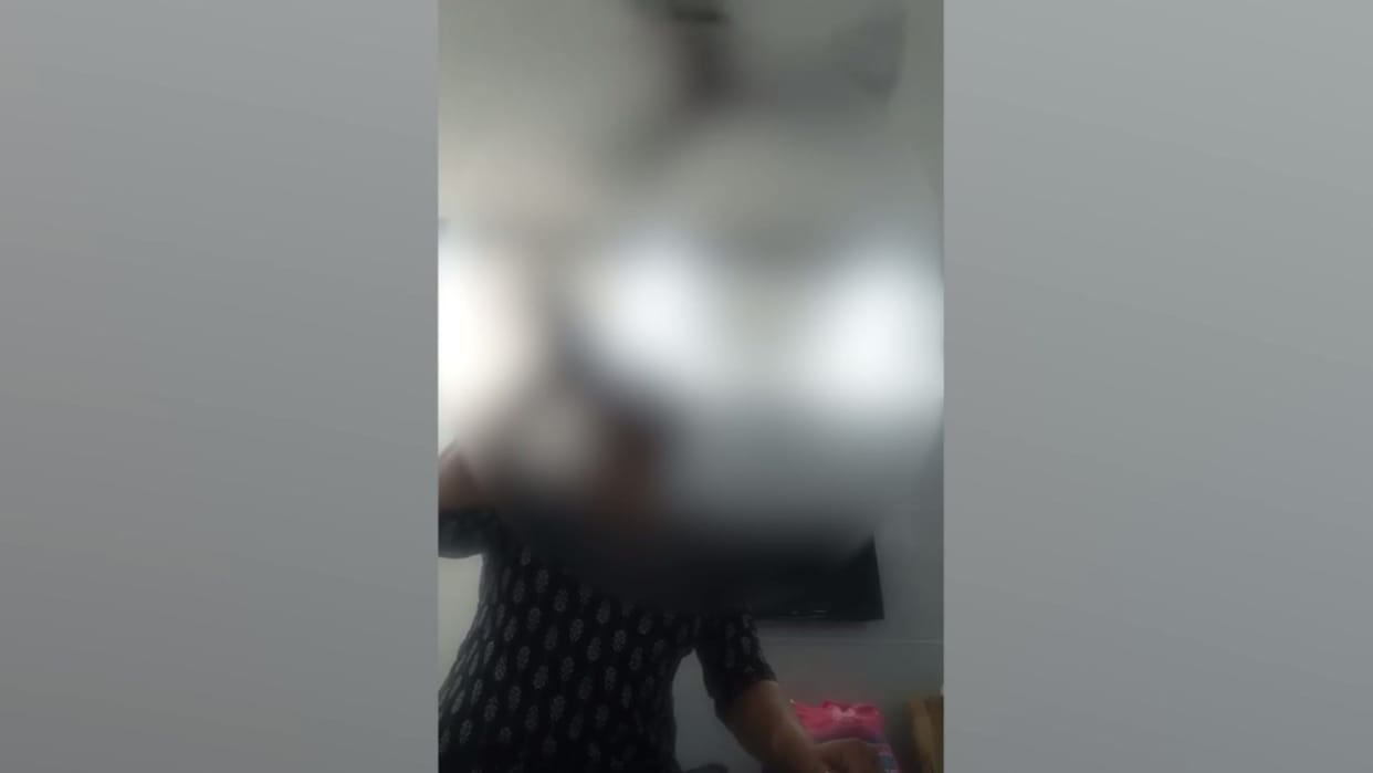 A woman tried to commit suicide by going live on social media in Noida