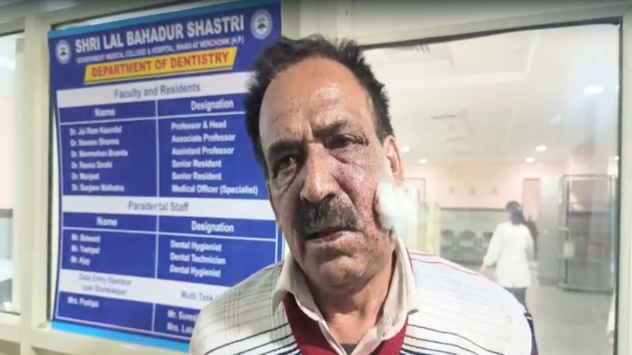 Bike riders shot at the Dhaba operator while he was getting food packed at night and fled with cash and LED