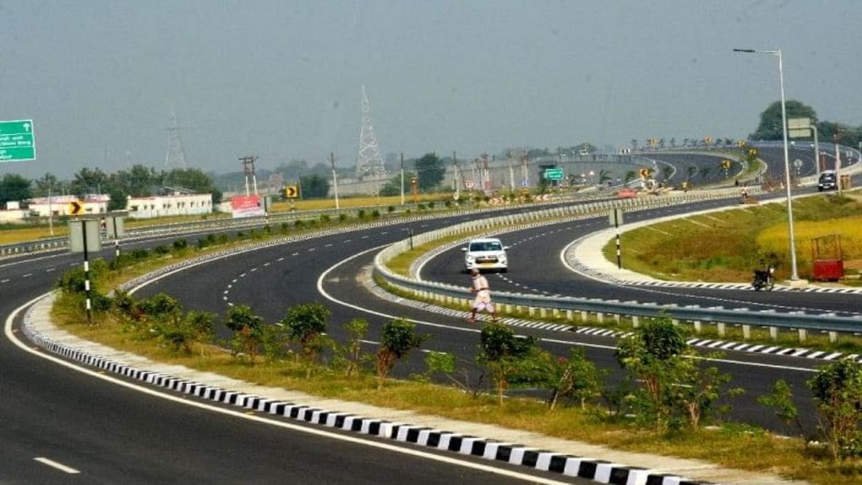 Construction of the Jhunsi-Naini six-lane bridge has slowed down due to disruption in diesel supply.