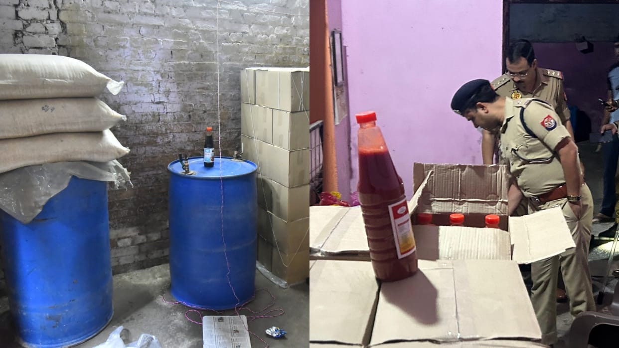 history sheeter factory sauce was made from dangerous chemicals and not tomatoes and chillies in Bareilly