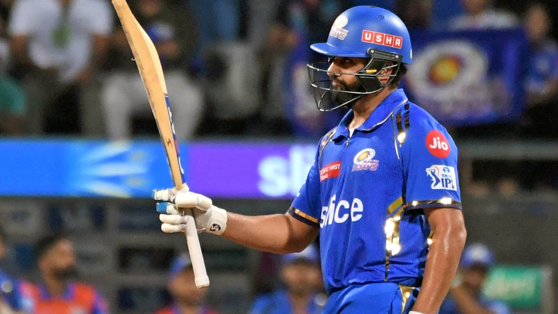 Mumbai Indians great Rohit Sharma breaks multiple records second batter to complete 7000 runs in IPL MI vs GT