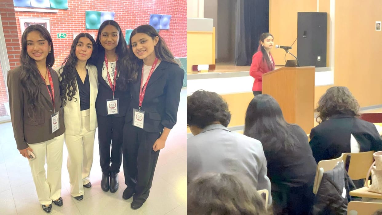 Rajasthan Kota Akshita Thakur received Best Representative Award in Spain said this on AI and social media