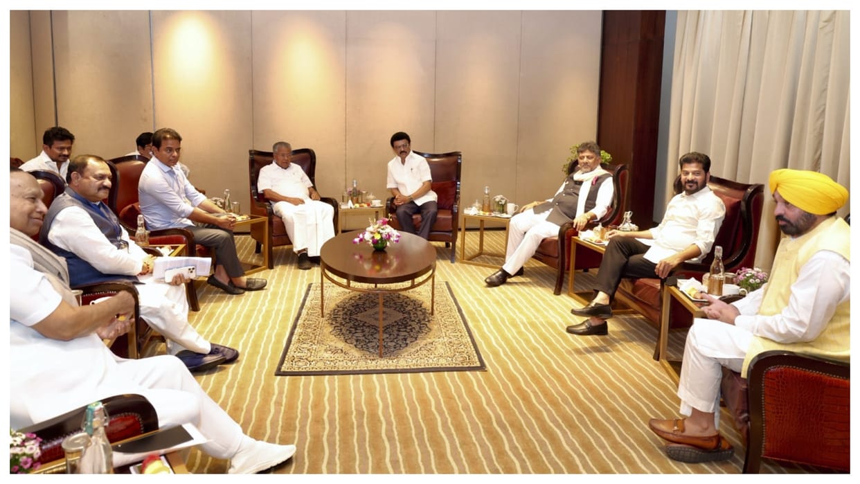 Dilimitation issue jac meeting in chennai stalin said legal fight as well kerala cm