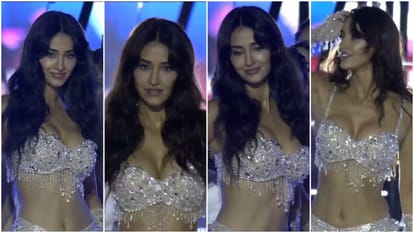 Disha Patani IPL 2025 Opening Ceremony Dance Performance Photos KKR vs RCB Eden Gardens