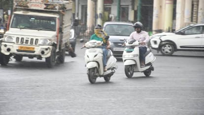 UP Weather News: Weather suddenly changed in Awadh including capital dust storm blew with clouds in sky