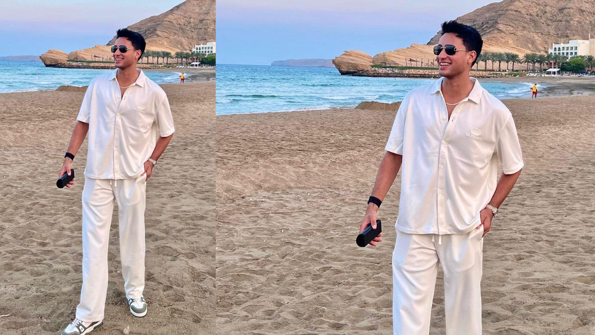 sunrisers hyderabad team 2025 all rounder Abhishek Sharma stylish photos who is Abhishek Sharma
