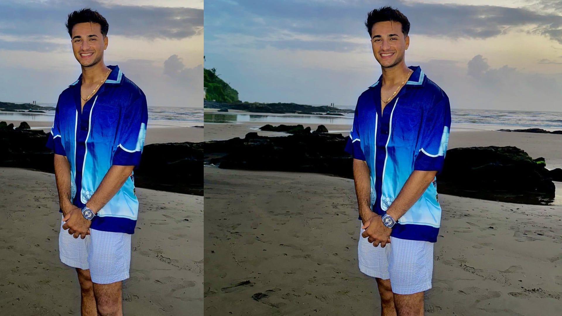 sunrisers hyderabad team 2025 all rounder Abhishek Sharma stylish photos who is Abhishek Sharma