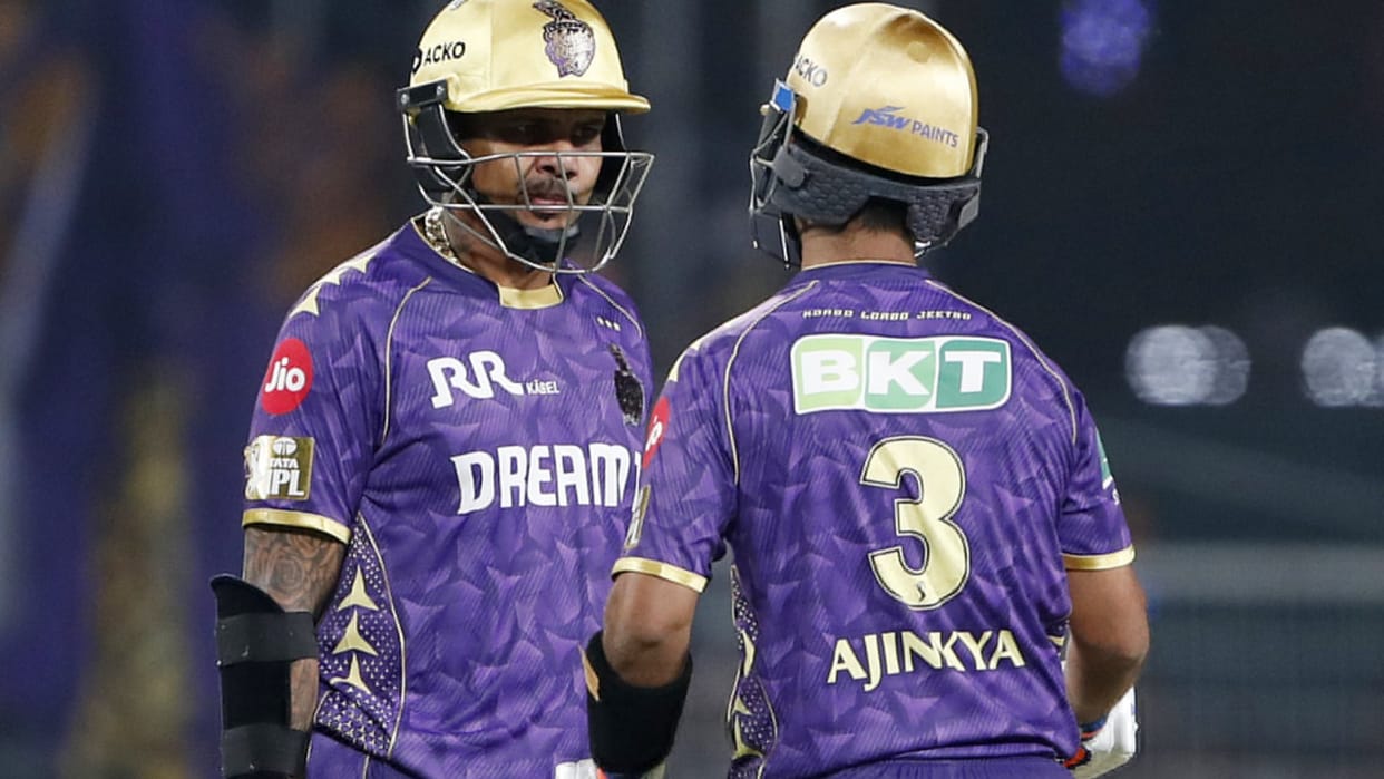 IPL 2025 Kolkata Knight Riders Sunil Narine is unwell and not playing the match against Rajasthan Royals