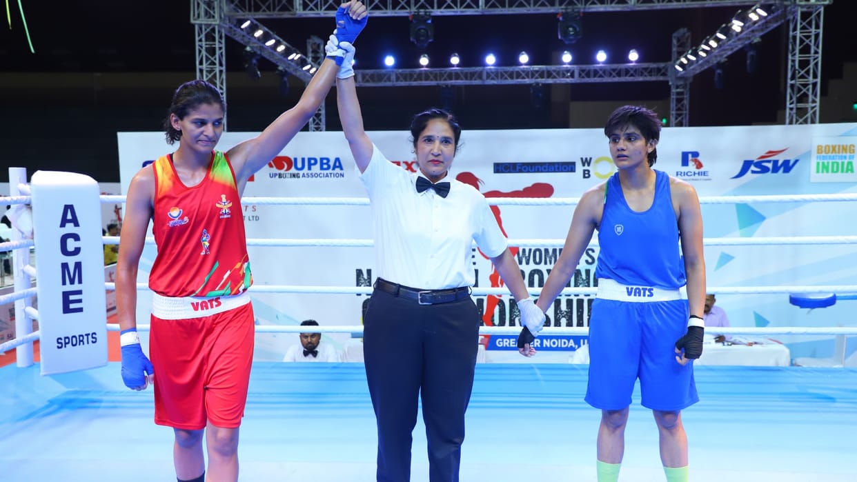 Jaismine Lamboria Cruises to Women National boxing championship Quarterfinals with Another Dominant Win