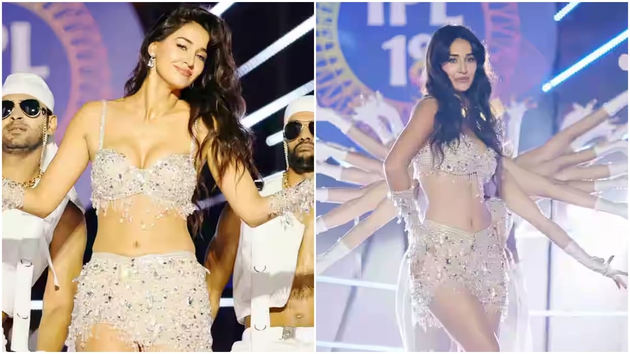 Disha Patani IPL 2025 Opening Ceremony Dance Performance Photos KKR vs RCB Eden Gardens
