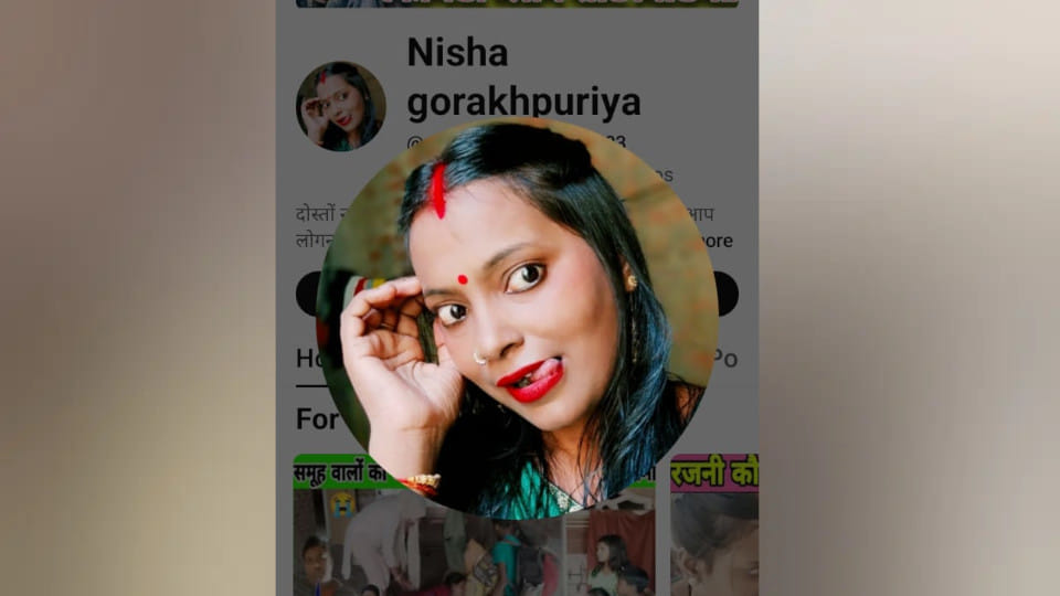 In Gorakhpur, Female YouTuber commits suicide by hanging herself from a fan