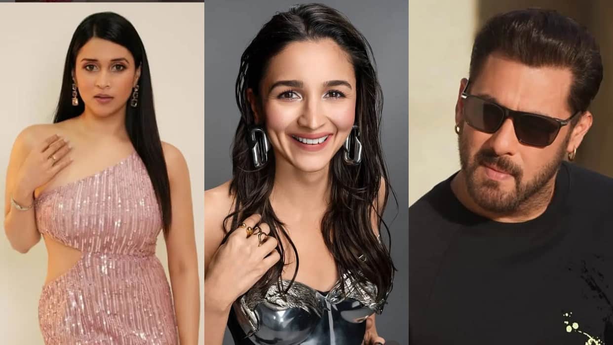 Celebrities Turned Singers Mannara Chopra Priyanka Alia Bhatt Salman Khan Amitabh Bachchan Shruti Haasan