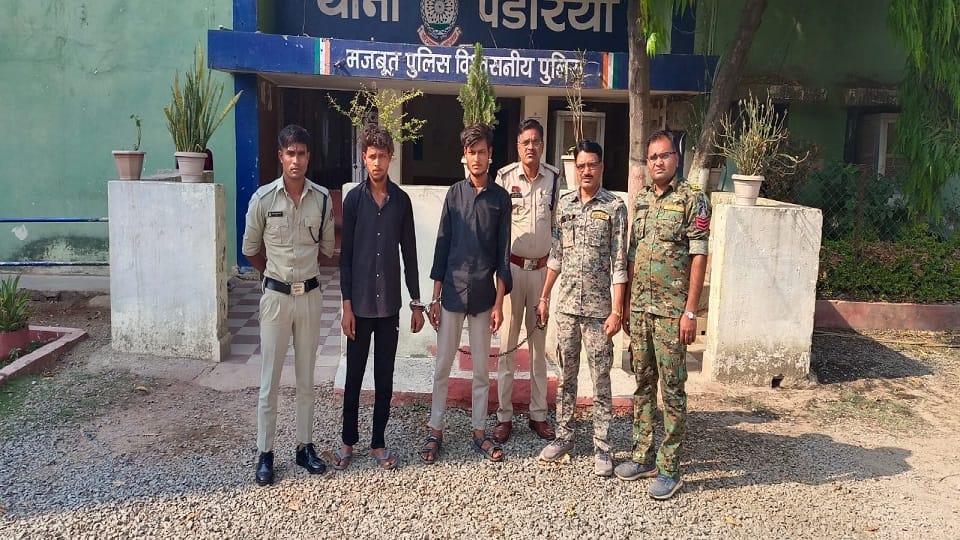 Minor Harassment after kidnapping two accused arrested sent to jail in Kabirdham