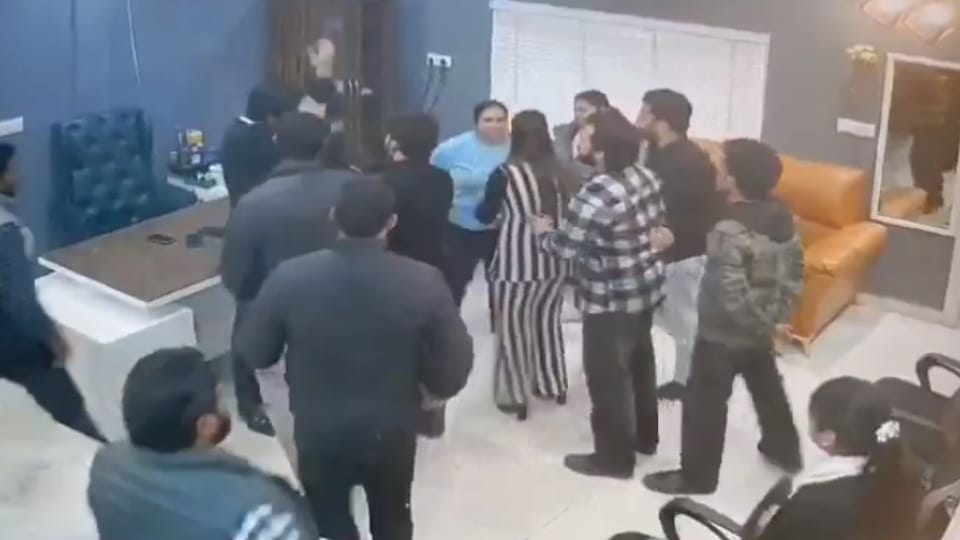 Pastor Bajinder Singh slaps woman video goes viral