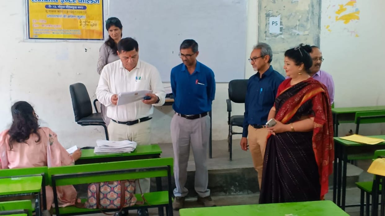teacher doing evaluation in Government Inter College got some shocking answers while checking answer sheets