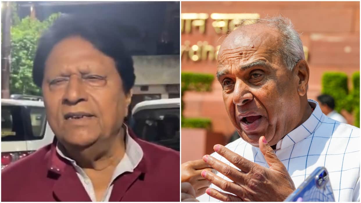 BJP MP Jagdambika Pal Slmas Samajwadi Party MP Ramji Lal Suman statement Over Babar Rana Sanga Controversy