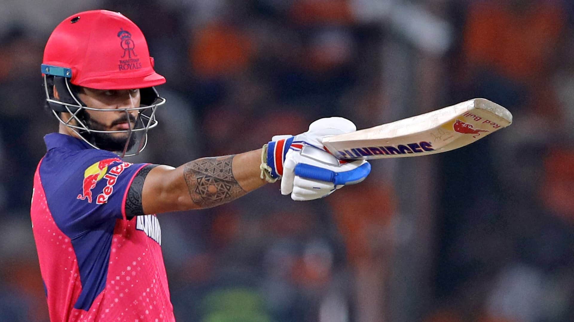 Rajasthan Royals captain Riyan Parag hit six sixes in six balls against Kolkata Knight Riders KKR vs RR IPL