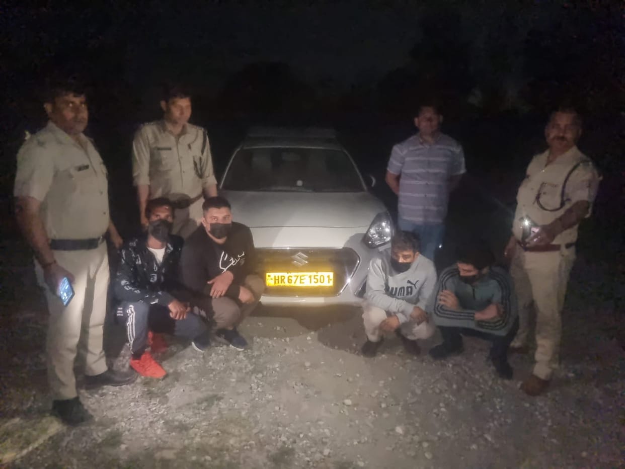Uber Cab looted to commit a big crime in Dehradun four criminals from Haryana arrested