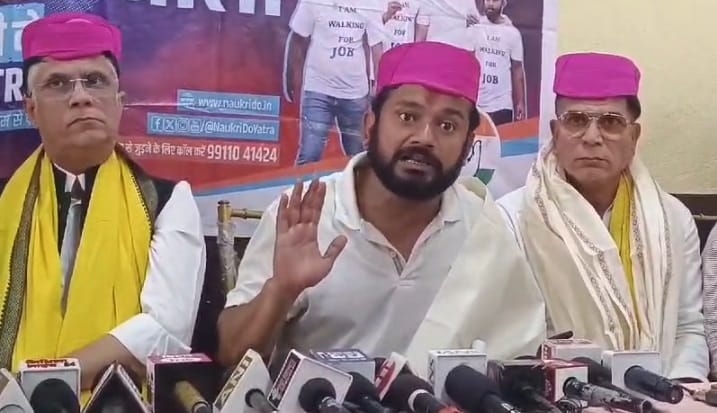 Bihar: Kanhaiya Kumar targeted BJP and NDA in Darbhanga: Congress, Assembly elections