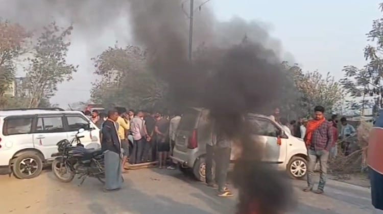 Bihar News: People angry with the murder in Siwan created a ruckus; blocked road: Bihar Police investigation